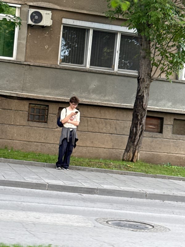 Street scenes documented in Pleven, Bulgaria