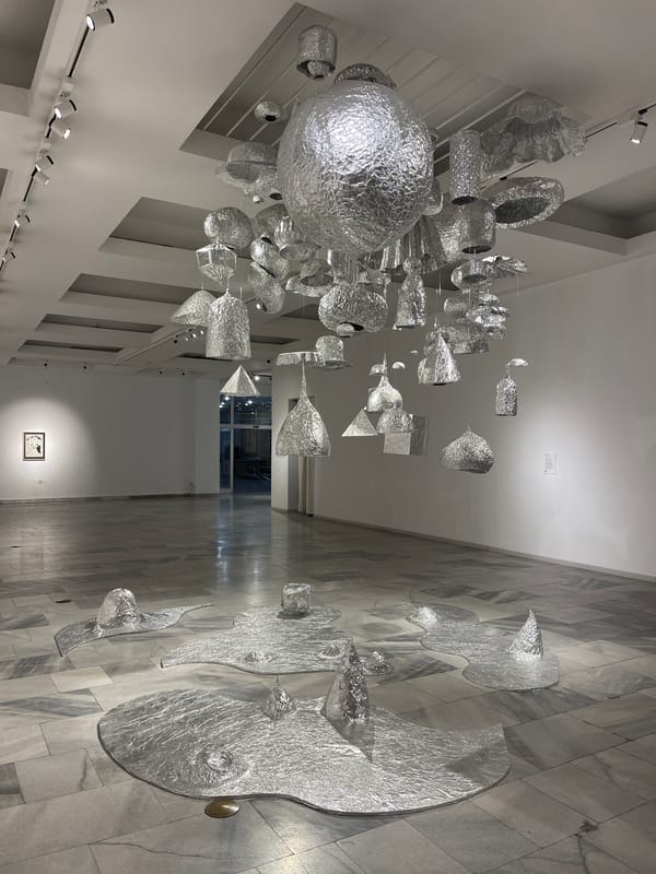 Art gallery visit documented in Gabrovo, Bulgaria