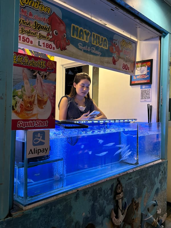 Bangkok street food and market tour with seafood focus