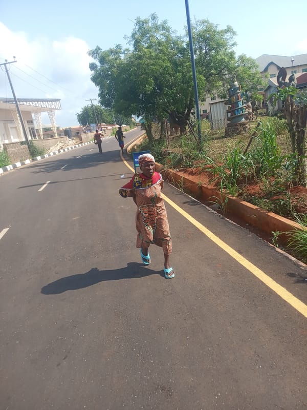 Morning street life documented in Nigerian communities