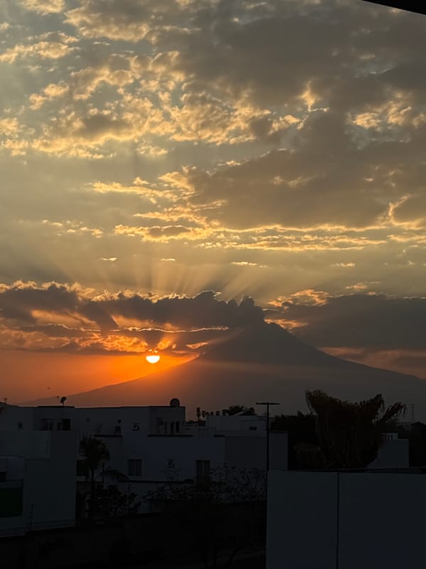 Evening domestic life moments captured in Mexican town