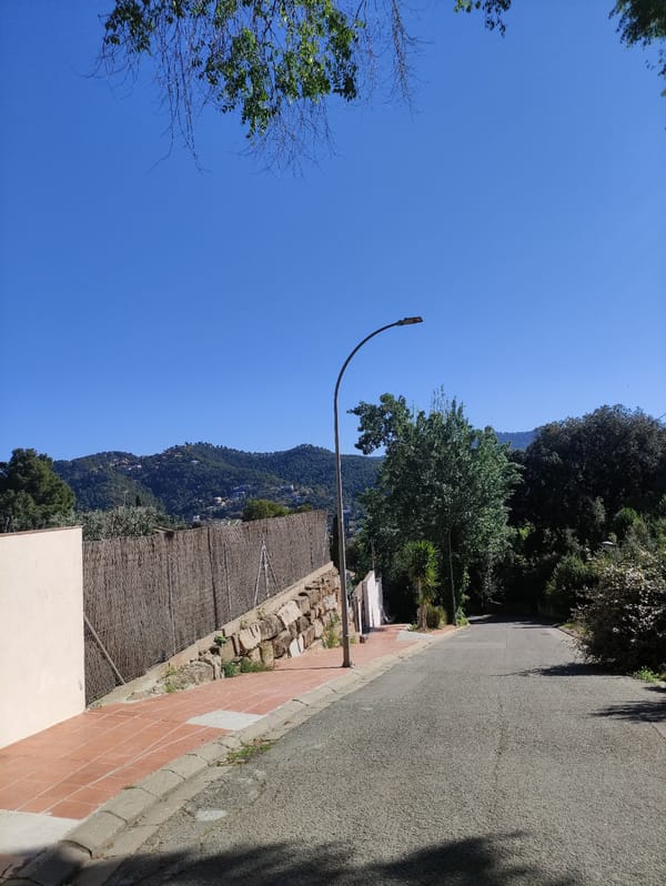Street scene captured in El Racó, Spain