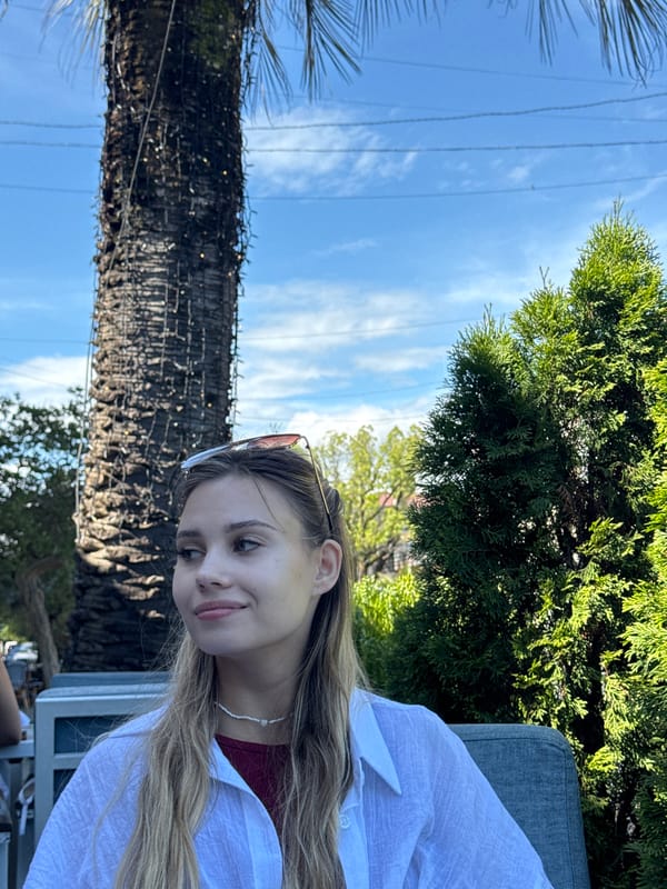 Women photographed at outdoor venues in Sokhumi, Abkhazia