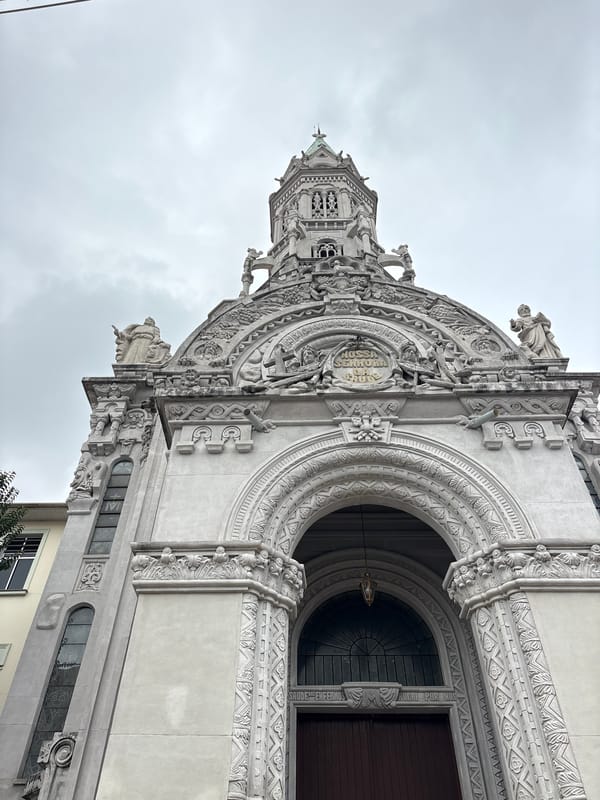 Historic churches and mausoleums across central São Paulo