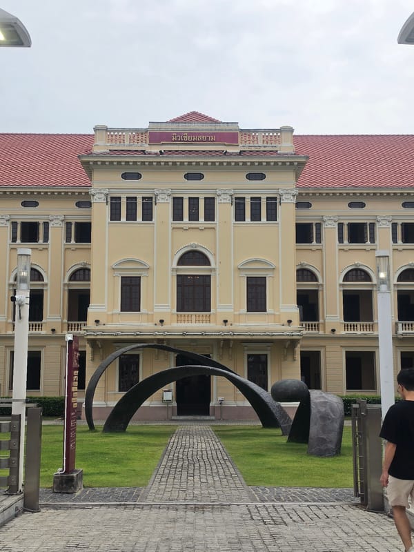 Morning documentation of Thammasat University area in Bangkok
