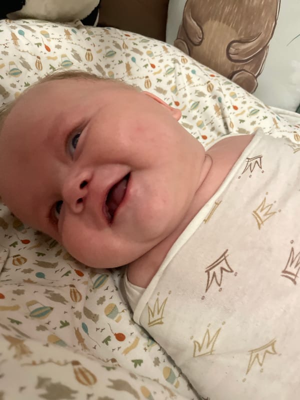 Infant at home in Stavropol, evening of June 19