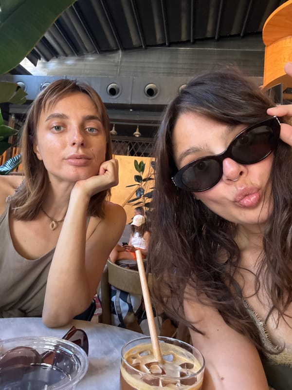 Morning cafe culture captured in Tel Aviv selfies and drinks