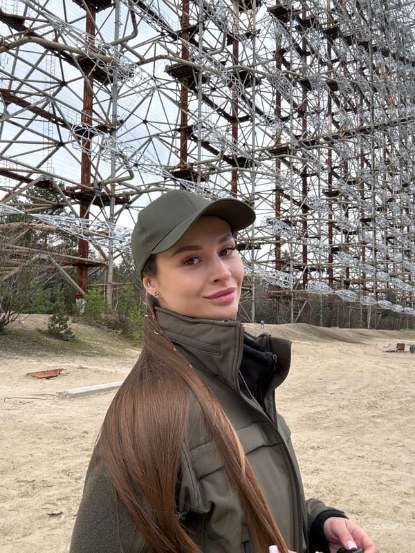 Cold War radar structure documented in Chernobyl zone