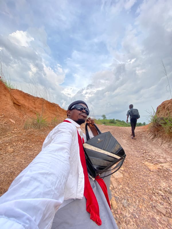Person poses for photo in Ufu Esioni, Nigeria