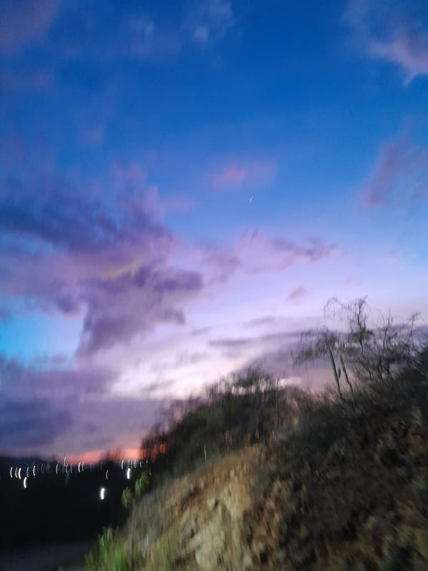 Evening walk through Santa Ana Venezuela captures twilight streets