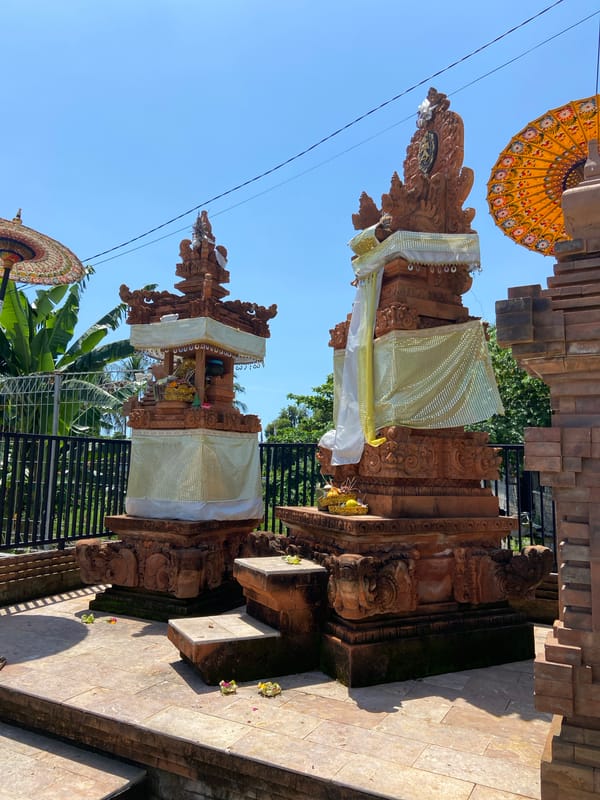 Traditional Balinese architecture and landscapes documented in Buleleng, Indonesia