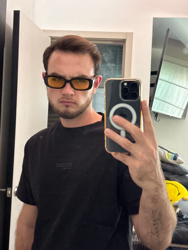 Man takes selfies in bathroom and car in Mexico