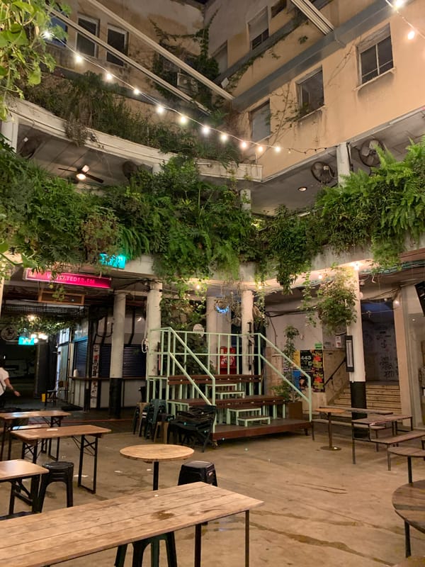 Late-night Tel Aviv bar scene captured by witness