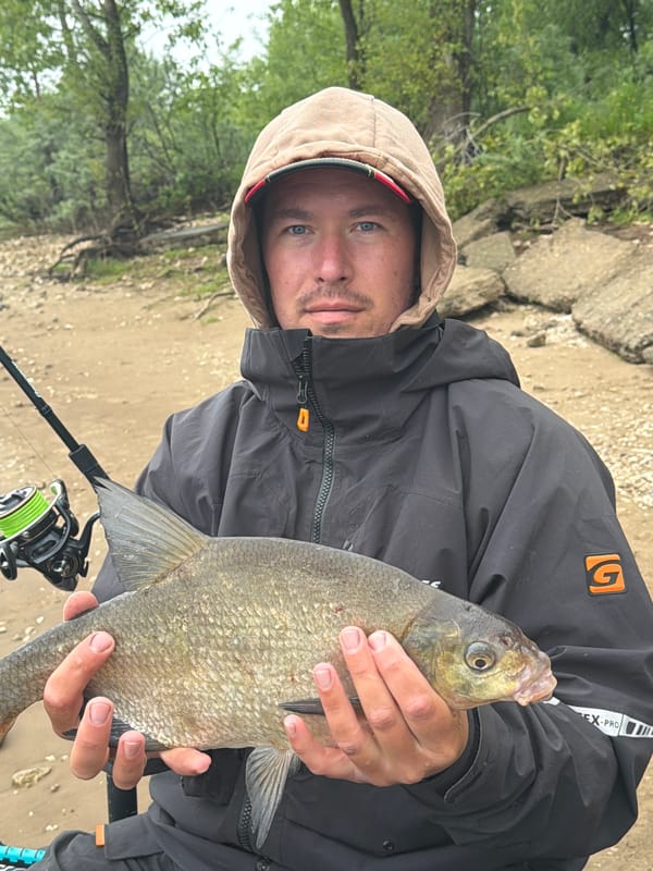 Early morning fishing trip documented in Noviy, Russia
