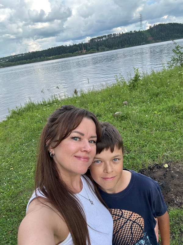 Summer camping trip by the Kama River in Chaikovsky