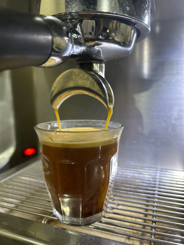 Coffee preparation process documented in Lhokseumawe, Indonesia cafe