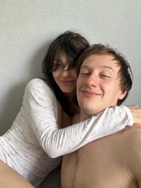Couple Takes Morning Selfies in Murino Bathroom