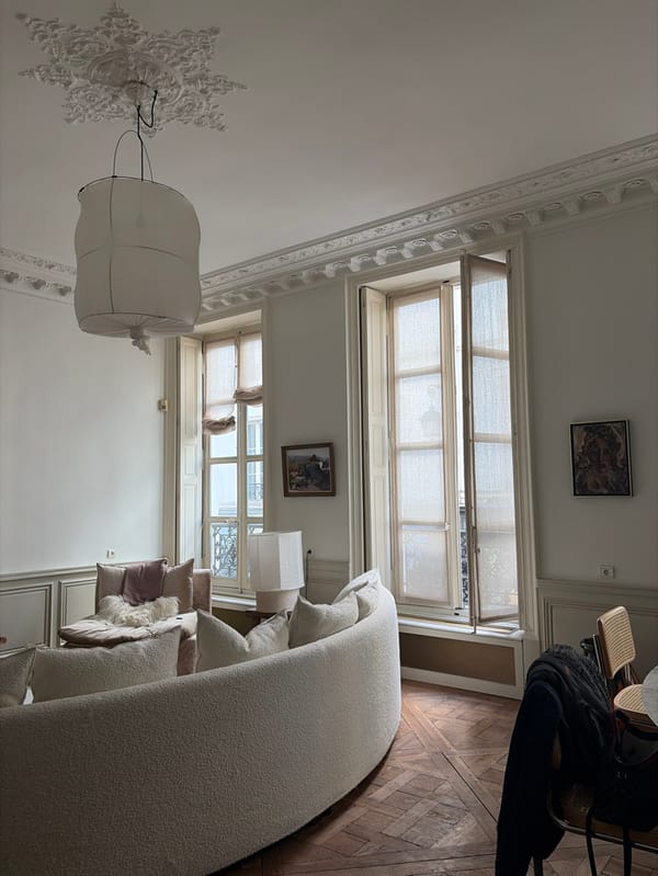 Morning scenes from classic Parisian apartment documented