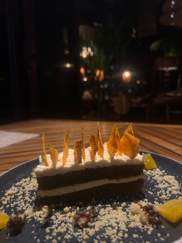 Evening dessert experience documented at North Kuta restaurant