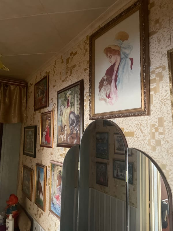 Domestic interior scenes captured in Tolyatti home