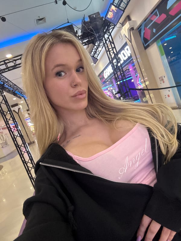 Inside a Saint Petersburg mall: rink, VR setup, and toy display