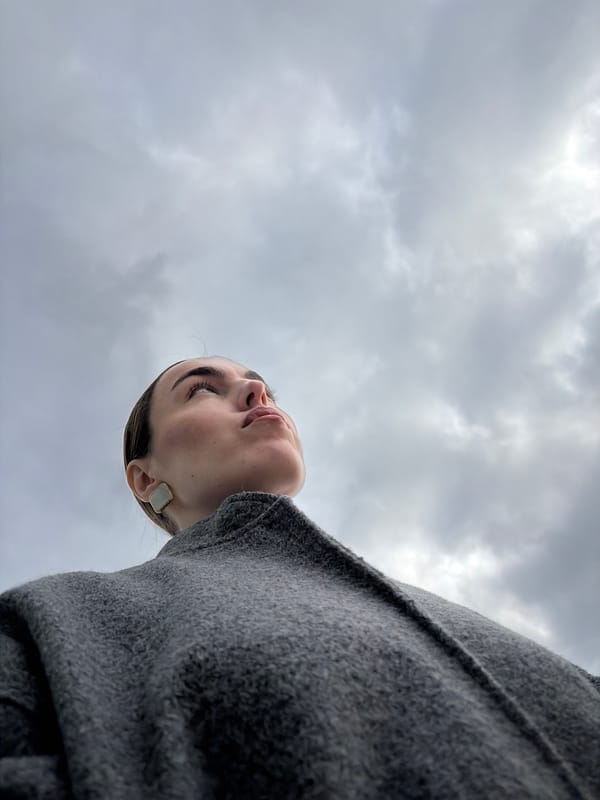 Person takes early morning selfies in Izhevsk, Russia