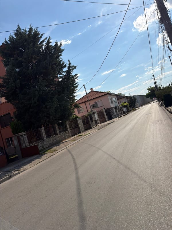 Witness documents afternoon street scenes across residential Plovdiv, Bulgaria