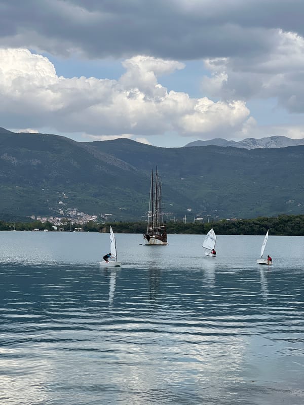 Sailing activities observed in coastal Montenegro waters