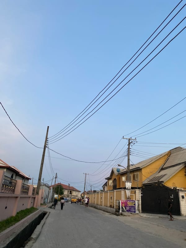 Evening portrait photography session documented in Iranla, Nigeria