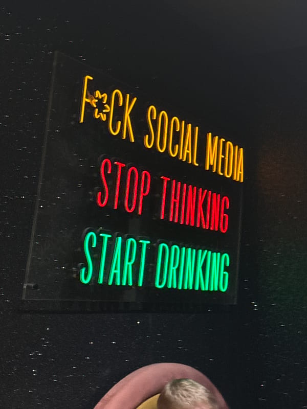 Night out captured at Plovdiv nightclub with neon signs