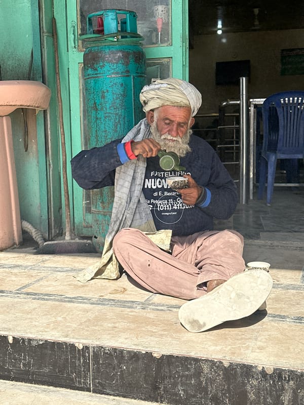 Daily life and decorated trucks in Quetta streets