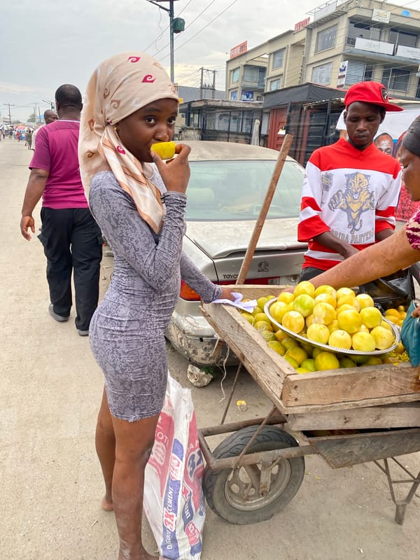 Street vendors and markets active across Lagos, Nigeria