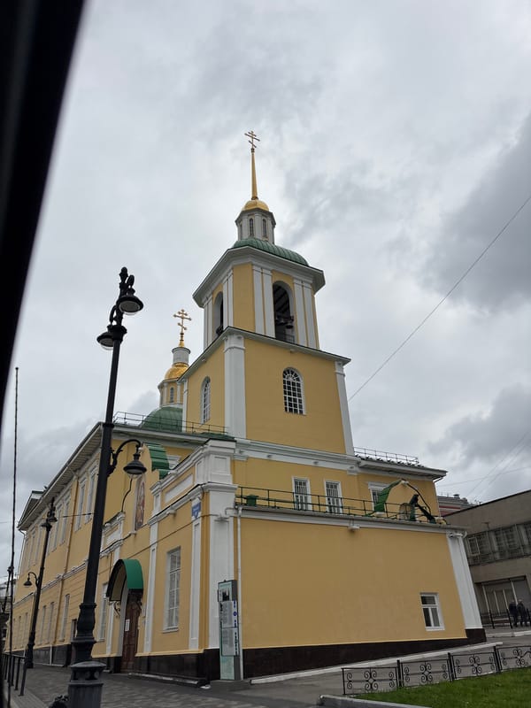 Architecture tour through historic central Perm, Russia