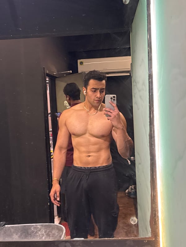 Gym workout and travel documented in Kolkata