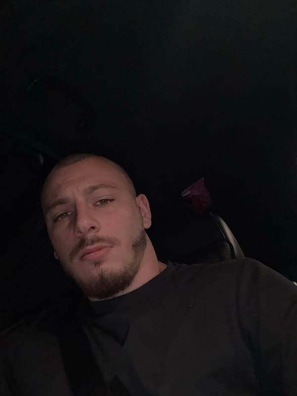 Car selfies near illuminated Soviet Army Monument in Stara Zagora