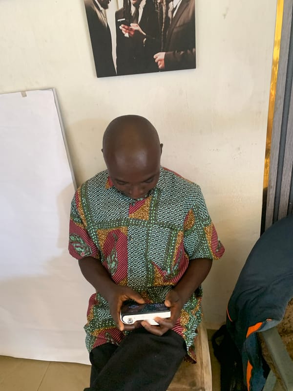 Morning life in Jos: workshops, streets, and market stalls