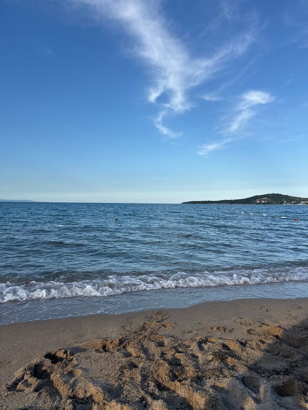 Black Sea coastline near Burgas, infrastructure and shoreline