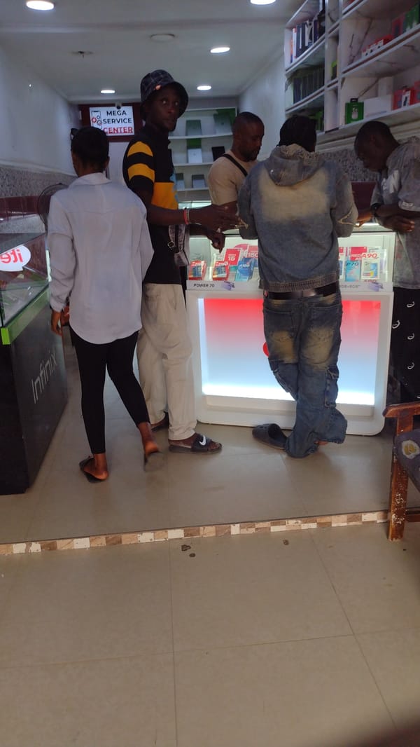 Street activity observed in Jos, Nigeria Saturday afternoon