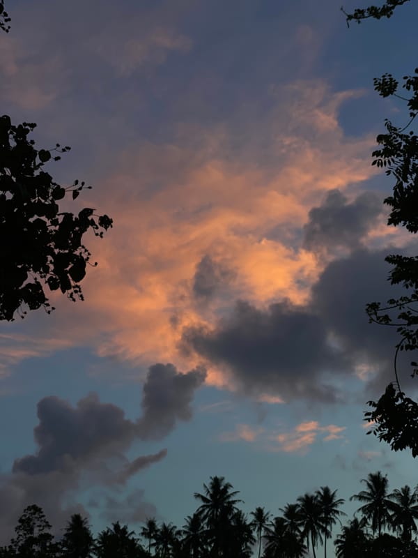 Twilight landscape moments captured in Peleana, Sri Lanka