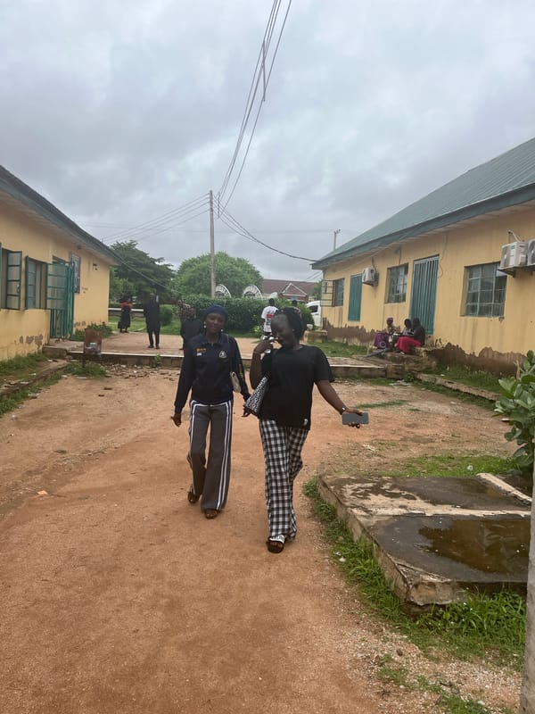 Ordinary campus life documented in Jalingo, Nigeria