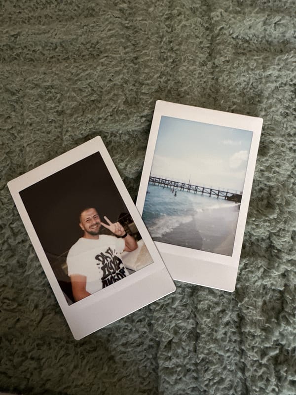 Amateur photographer documents morning with instant camera in Bulgaria
