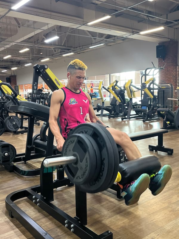 Morning gym session in Chaikovsky, Russia