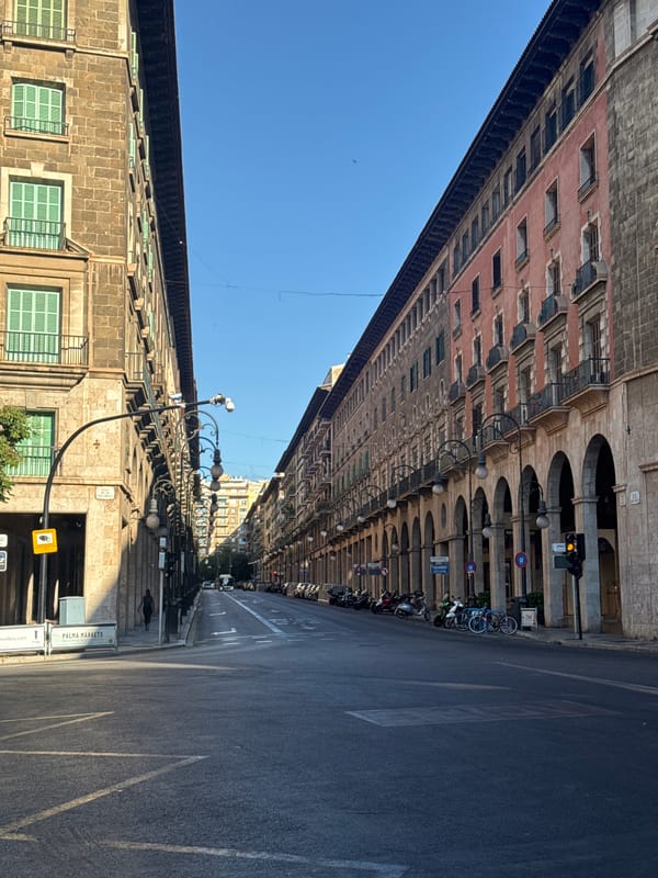 Morning stroll through Palma's historic center and landmarks