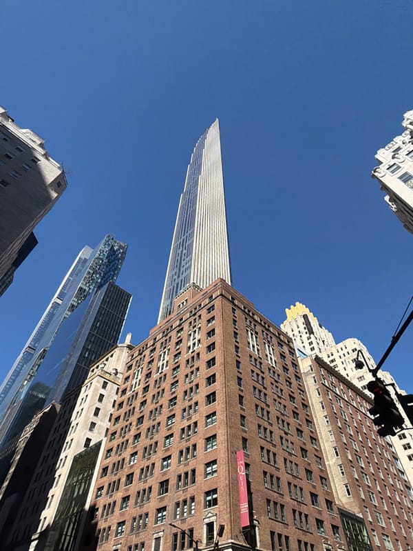 Clear skies, city life documented across Midtown Manhattan