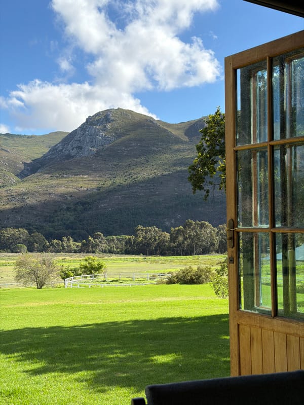 Morning property tour documented in Overstrand Nu, South Africa