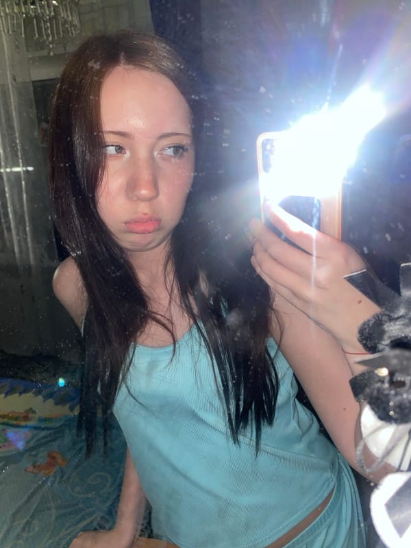 Student takes selfie, later spotted with textbook indoors