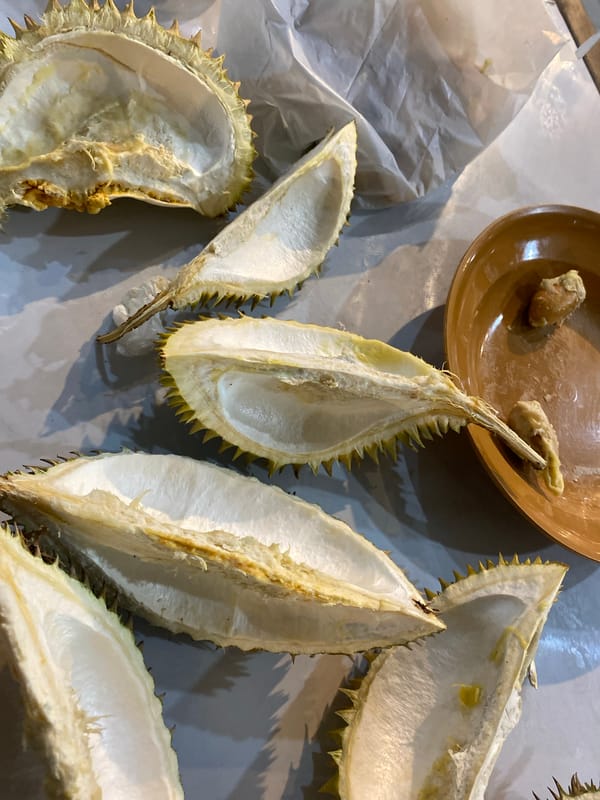 Evening out in Banda Aceh: playground, durian, and futsal