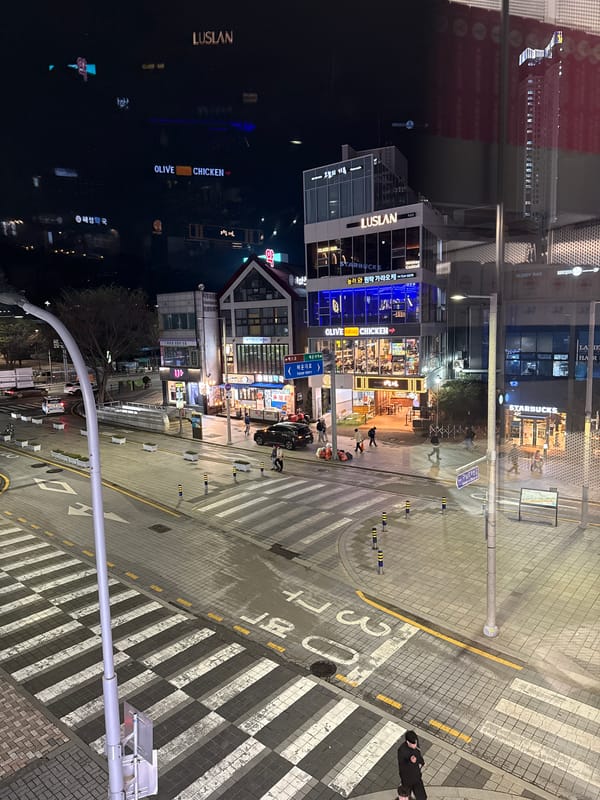 Everyday moments captured across Busan shopping and street areas