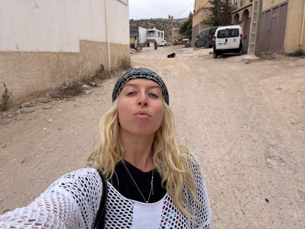 Morning walk documented through Aourir, Morocco streets and architecture