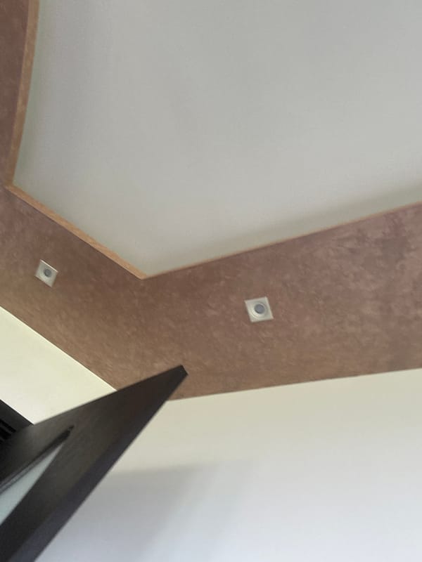 Residential ceiling interior documented in Malevo, Bulgaria